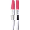 Maybelline New York Superstay 24Color Rossetto a Lunga Durata Doppio Gesto, Liquido Intenso e Balsamo per Fissare il Colore, 135 Perpetual Rose (Confezione da 2)
