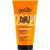 got2b Curlz Gel Definitore 150 ml - Definizione e Idratazione per Capelli Ricci, Ondulati e Afro, Controllo Frizz ed Elasticità con Estratto di Alghe Rosse Formula Vegana