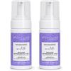 Naturaverde | Mousse Detergente Viso Upcycling, Con Mirtillo e Acido Salicilico, 100 ml (Confezione da 2)