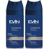 EVIN HOMME | Deodorante Uomo Spray 72H Extreme, Fragranza Agrumi, Lavanda, Legno di Cedro, Regola la Traspirazione per 72h, 150ml (Confezione da 2)