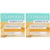 CLINIANS | Hydra Plus Crema-Gel Nutriente Ultra Leggera, Dermatologicamente Testato, Made in Italy, 50 ml (Confezione da 2)