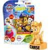 INKEE Paw Patrol Bomba da Bagno con Sorpresa - Palla Bagno Bambini con Figura Collezionabile e Tatuaggio, Profumo Cola, 100g, Edizione Oro