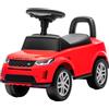 Macchina Per Bambini Licenza Land Rover Con Clacson E Spazio Portaoggetti, 65.5x28x42 Cm, Rosso