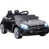 Macchina Elettrica Per Bambini Licenza Mercedes Slc 300 Con Telecomando, In Pp E Metallo, 107x62.5x44 Cm, Nero