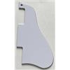 KDISJSEWS Battipenna per chitarra Gibson ES-335 Scratch Plate Short Style (3 strati bianco)