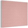 MuchoWow© Decorazioni Casa 40x30 cm Pannelli Acustici Fonoassorbenti Parete Pannello Fonoassorbente Decorativo Insonorizzanti Per Pareti Isolante Acustico Plaid - Motivo - Spina di pesce - Rosa