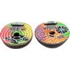 Alasum Kalimba 7 Tasti in Guscio di Noce di Cocco Suono Naturale e Acciaio, Mini Pianoforte Portatile per Principianti e Momenti Musicali Colore Casuale
