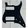 jiahecl Battipenna per chitarra Fender Stratocaster P90 2 Pickup Stratocaster (3 strati nero)
