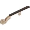 HEMOTON Piastra per Dita del Violino Accessorio per Strumenti Musicali in Acero e Ebano Collo per Violino 4/4 Colore Casuale per Liutai e Fai-da-te