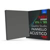 Addictive Sound Pannelli Fonoassorbenti Premium 50x50x6 cm, Grigio | Linea Premium: tessuto 265 g/m2, Classe B EN ISO 11654, kit di montaggio parete e soffitto