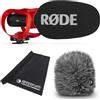 RØDE Rode Videomic Go II Helix - Microfono direzionale USB con protezione antivento WS12 e panno keepdrum