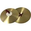 TAIZhiChen 2 Pezzi Strumento Musicale per Piatti Crash Cymbals per Tamburi Robusti in Lega di Piatti a Mano Tradizionale per La Performance Band per Spettacoli T, 6 Inch