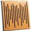 Bluetone Acoustics WaveFuser Wood - Pannelli acustici in legno naturale, pannelli fonoassorbenti, schiuma acustica 50x50x5cm