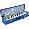 Musicando Melodica 32 Tasti Tipo Angel con Borsa Imbottita e Tracollla (Blu)