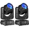 Osusuent 250W IP65 impermeabile Teste Mobili LED Moving Head, dmx512 Luce da Palcoscenico con 8+16 Prismi 14 Colori 17 Modelli per DJ Discoteca Concerti Feste - 2PCS