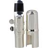 szzijia Colore Argento Nichelato Sax Bocchino Con Cappuccio Legatura Reed per B-flat Sax Soprano Sax (7#)