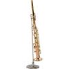 Generic Modello di sassofono - strumento musicale in | Mini ornamento placcato oro | Sax soprano da collezione, decorazione per la casa, regalo per gli amanti della musica, espositore da scrivania