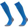PUMA Team Liga Socks Core Calzettoni da Calcio, Blu (Electric Blue Lemonade/White), 43-46 Uomo (Confezione da 2)
