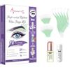 Beauty7 Strisce di Cera Depilatorie del Sopracciglio ad Alto e Arcuato Donna, Confezione da 24 Strisce di Cera con 2g Polvere di Perle 3ml di Olio Essenziale di Camomilla Beauty7