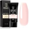 ROSALIND Poly Nail Gel Ricostruzione Unghie, 60ml Soft Pink UV Gel Extension Unghie DIY, Rosa Poligel per Nail Ispessimento Extension Enhancement