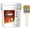 Gokame Olio di cera per legno anticorrosione per esterni, cera d'api naturale per mobili, lucidante per la cura dei mobili, cera d'api spray per mobili, Outdoor Anti-Corrosion Wood Wax Oil (3)