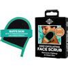 Dermasuri Scrub Viso Esfoliante Profondo - Guanto Esfoliante Coreano per Doccia e Uso a Secco - Esfoliante Viso - Rimuove Cellule Morte e Secchezza - Regalo per Donna e Uomo - 1 Pezzo