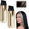 Generic 2 in 1 Convenient Hair Dye Comb For Gray, Waterproof & Sweat-Proof Portable Root Touch-Up Stick, Temporary Quick Gray Hairs Coverage, Friendly to Beard, for Women and Men (03# Black Tea)