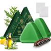 LOPHE Shampoo Solido Con Foglie Di Cipresso E Erba Usman Per Pulisce E Nutre I Capelli, Promuove La Crescita, 2x100g