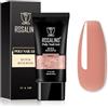 ROSALIND Poligel per Unghie 60ml Nude Scuro UV LED Gel Ricostruzione Unghie