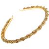 VALICLUD Cerchietto Chioma Donna in Lega Oro Retro Design a Treccia Elegante e Luminoso, Accessorio Chioma per Cerimonia e Picnic