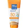 L'Oreal Paris Mixa Solaire - Lozione solare per pelli sensibili - Latte solare ad altissima protezione, SPF 50+ UVA, UVA, lungo, UVB, per pelli sensibili dei bambini, impermeabile, senza sabbia, ipoallergenico
