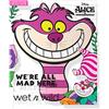 Wet n Wild Specchio a Mano di Alice in Wonderland 'We're All Mad Here', Accessorio Portatile con Tema di Alice nel Paese delle Meraviglie, per Ritocchi Veloci, con Presa Comoda