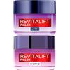L'Oreal Paris L'Oréal Paris Revitalift Filler Trattamento Antirughe Notte da 50ml + Crema Giorno Rivolumizzante con Acido Ialuronico da 50ml