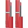 L'Oreal Paris L'Oréal Paris Rossetto Liquido Infaillible Laque Resistence 215 Drunk in Rose Effetto Laccato e Brillante Tenuta 16h No Transfer con Squalano - 2 Rossetti