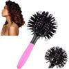 Agatige Spazzole Per Capelli a Sfera Rotonda 3D, Massaggio del Cuoio Capelluto a 360 Gradi Spazzola Per Capelli Arricciacapelli a Forma Sferica Spazzola Per Capelli Circolare Per Ragazza