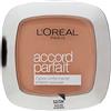 L'Oreal Paris L'Oréal Paris Cipria in Polvere Uniformante Fissante Accord Parfait, Finish Matte e Risultato Naturale, 3D Beige Doré