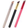 Homoyoyo 3pezzi Pennelli per Trucco Fard Pennello per Sfumare Makeup di Pennelli Trucco Professionale Pennello Occhi Sottile Sopracciglia