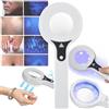 CBLdF Analizzatore Della Pelle Con Lampada Woods, Analizzatore Con Ingrandimento Uv Per La Diagnosi Della Pelle, Lampada Per Analizzatore Di Bellezza Per Saloni Per Il Viso, Funzionamento Con Un Solo Tasto