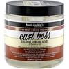 Aunt Jackie's Coconut Crème Ricette Curl Boss Coconut Curling Hair Gel for Natural Curls, Coils and Waves, 18 oz#