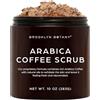 Brooklyn Botany Arabica Coffee Body Scrub - Idratante ed Esfoliante per Corpo, Viso, Mani, Piedi - Combatte Smagliature, Linee Sottili, Rughe, Ottimo Regalo per Donne e Uomini - 283,5 g