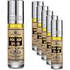 scentsmarket Olio profumato Golden Sand 6 ml Roll On Profumo di Al-Rehab Crown Perfumes (confezione da 6)