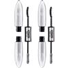 L'Oreal Paris L'Oréal Paris Mascara 2in1 Volumizzante e Allungante Pro XXL Volume Nero con Primer Volumizzante Effetto 3D Istantaneo per Ciglia Effetto Molla - 2 Mascara