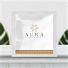Aura Luxury Collection ® Kit bustina 10ml shampoo doccia delicato all'Argan bianco