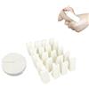 Wenlai 80pcs Spugna per il trucco,Spugne per Nail Art, Spugnette Triangolari per Trucco, Cunei Cosmetici Fondazione per Liquidi Creme e Polveri,Strumenti per il Trucco