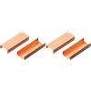 Leitz Rapid Heftklammern 24/6 Kit 1000 Graffette Standard, 1000 Pezzi (Confezione da 2)