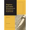 Le Dauphin 53935D - Registro giornaliero delle presenze e assenze del personale, 37 nom/12 mesi
