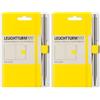 LEUCHTTURM1917, Passante per penna autoadesivo Limone (Confezione da 2)
