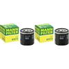 Mann Filter MANN-FILTER W 67/2 Filtro dell'olio - per Autovetture + veicoli commeriali (Confezione da 2)