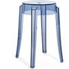 Kartell - Sgabello Ghost - Blu - policarbonato - Designer Philippe Starck