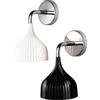 Kartell - Lampada da parete E - Nero - policarbonato 2,0 - Designer Ferruccio Laviani